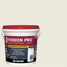 Custom Building Products Fusion Pro 381 Bright White 1 Gal Single Component Grout