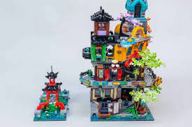 Ninjago Movie Ninjago City Gardens 71741 Masters Of Spinjitzu 5685Pcs  Building Blocks Bricks Kids Toy Gifts X19006