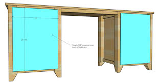 build a diy computer desk with drawers