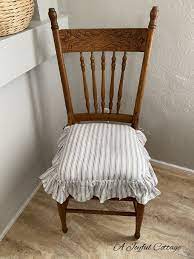 New French Farmhouse Dining Chair Pads