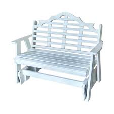 Patio Glider Bench Recycled Plastic