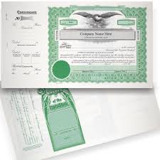 Goes 196 Corporate Stock Certificates Quantity Of 20 Or More