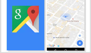 blue beam new direction in google maps