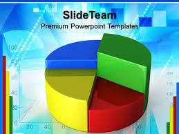 Growth Easy Bar Graphs Powerpoint Templates Pie Chart Money