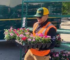 add flowers to your commercial property