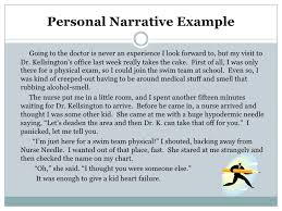 Personal Narrative Essay Examples   haadyaooverbayresort com Narrative essays for high school students