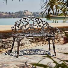 Garden Bench Chair Porch Park Cast