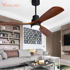 The casa elite modern hugger low profile ceiling fan is the best flush mount ceiling fan because the led provides ambient lighting. Retro Ceiling Fan Light Led Fan Chandelier Wooden Led Flush Mount Ceiling Light Fixtures Simple Ceiling Fan 42 52 Inch Ceiling Fans Aliexpress