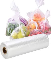 plastic high density bag on roll