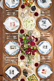 simple and charming thanksgiving table