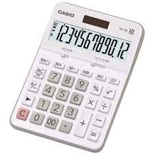 Casio DX-12B-WE-W-DC Desktop Mini Digital Calculator - White: Buy Online at  Best Price in Egypt - Souq is now Amazon.eg