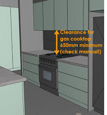australian kitchen dimensions standard