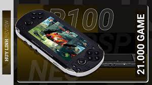 Máy chơi game cầm tay Coolbaby R100 tích hợp 1000 game màn hình 4.3 inch