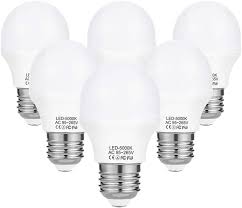 A15 Led Refrigerator Light Bulb 40 Watt Equivalent 120v Appliance Bulb E26 Medium Base Ceiling Fan Bulbs 5000k Daylight White Non Dimmable 6 Pack Amazon Com
