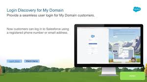 login discovery for my domain you