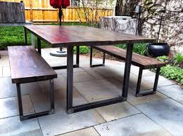 Reclaimed Outdoor Dining Table