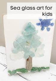 Sea Glass Art For Kids