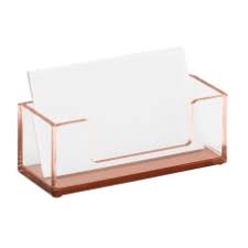 The desk accessory is made to hold both cards and a few pens and make a great. Buy Business Card Holders Office Depot Officemax