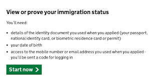 immigration status to an employer