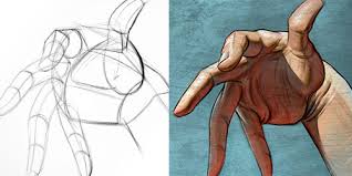 draw expressive hand poses from