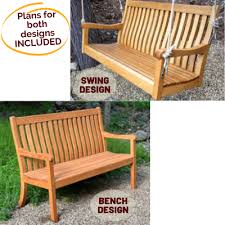 Outdoor Swing And Bench Project Epic