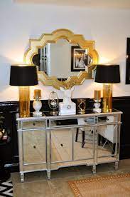 gold and silver bedroom vanity 301
