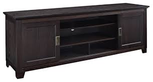 70 Wood Tv Stand With Sliding Doors