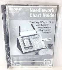 Prop It Portable Magnetic Needlework Chart Holder With Bar
