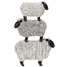 Design Toscano Ql1502 Stacked Sheep Spirit Animal Statue