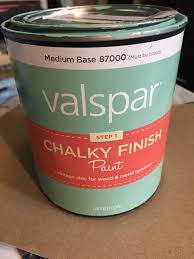 Review Of Valspar Chalk Paint The