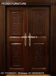 Wooden Glass Door Design