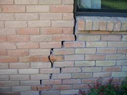 Minor cracks in drywall or plaster. Cracks In Your Brick Ram Jack Can Repair Your Foundation Brick Repair Exterior Brick Concrete Retaining Walls