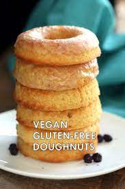 grain free baked vegan doughnuts