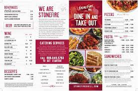 stonefire grill menu lakewood ca 90712