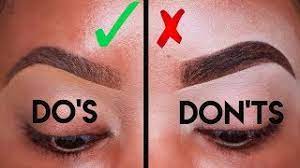 makeup for beginners eyebrow do s and