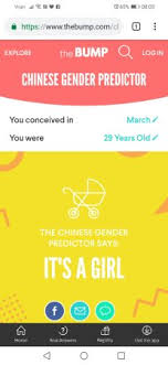 Chinese Gender Predictor Babycenter