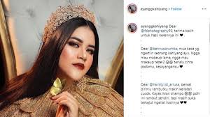 kahiyang ayu didandani mua langganan