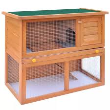 Pet and pet supply store in mukwonago, wisconsin. Outdoor Rabbit Hutch Small Animal House Pet Cage 1 Door Solid Pine Wood Frame Layout For Rabbits Small Pets Easy Assemble Cages Accessories Aliexpress