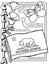 Cut out the shape and use it for coloring, crafts, stencils, and more. California Coloring Page Crayola Com