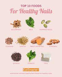 top 10 foods for healthy nails eat