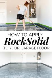 diy rust oleum rocksolid garage floor
