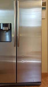Had a problem with my samsung refrigerator where the front panel was not responding. Stainless Steel Refrigerator