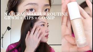 grwm natural makeup routine tips q