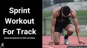 sprint workout for track unleash your