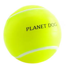 peace dog ball toy l planet dog olive