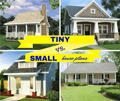 tiny vs small house plans