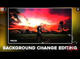 background change free fire video