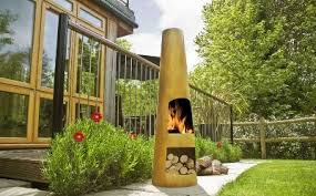 Outdoor conic wood burning faux stone fire pit chimenea (8) model# tfe979750. Chimineas Chimeneas Garden Pizza Oven Bbq Outdoor Garden Ovens Outdoor Kitchens