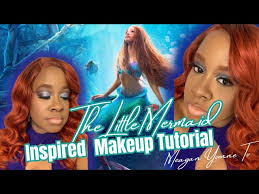 the little mermaid inspired makeup