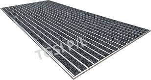 recessed aluminium entrance mat for